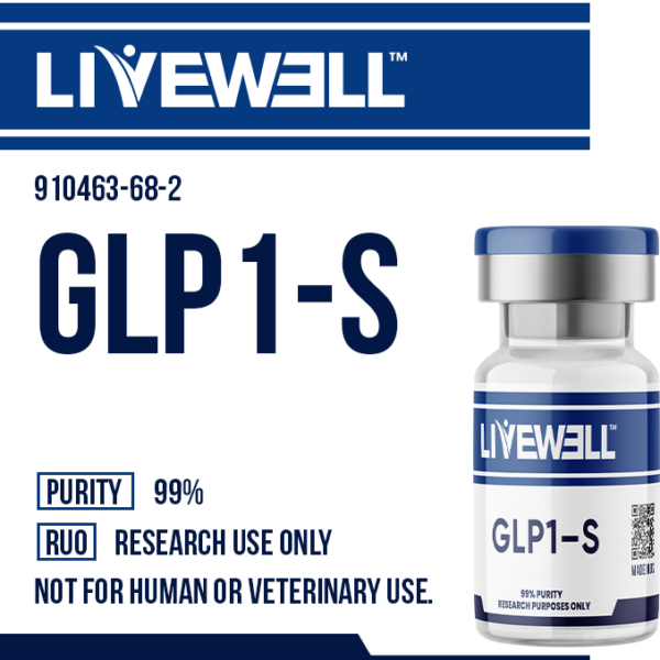 Semaglutide (GLP-1 Receptor Agonist) Research Peptide