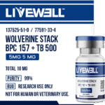 Wolverine Stack — BPC-157 + TB-500 research peptide bundle — LiveWell Peptides