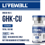 GHK-Cu copper peptide 50mg research vial — LiveWell Peptides