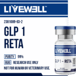 GLP1-Reta Triple Receptor Agonist Research Peptide Vial — LiveWell Peptides
