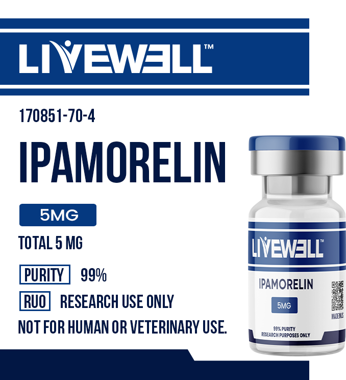 Ipamorelin — (5mg / 10mg)