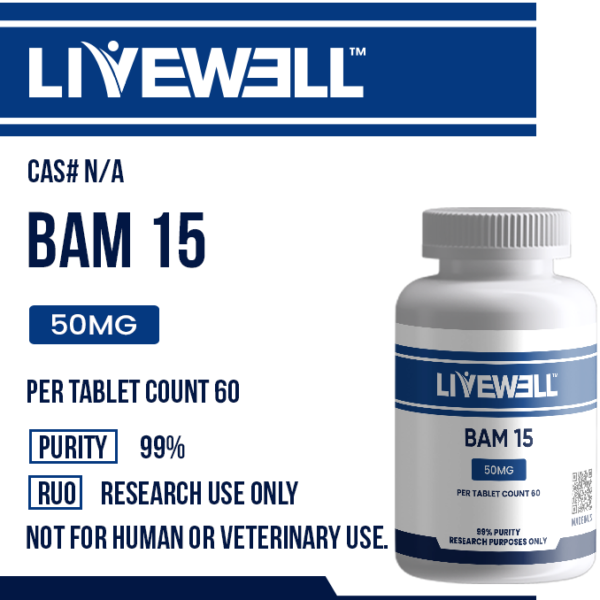 BAM-15 — 50mg Tablets (60ct)
