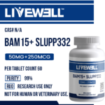 BAM-15 + SLU-PP-332 Combo — 50mg/250mcg Tablets (60ct)