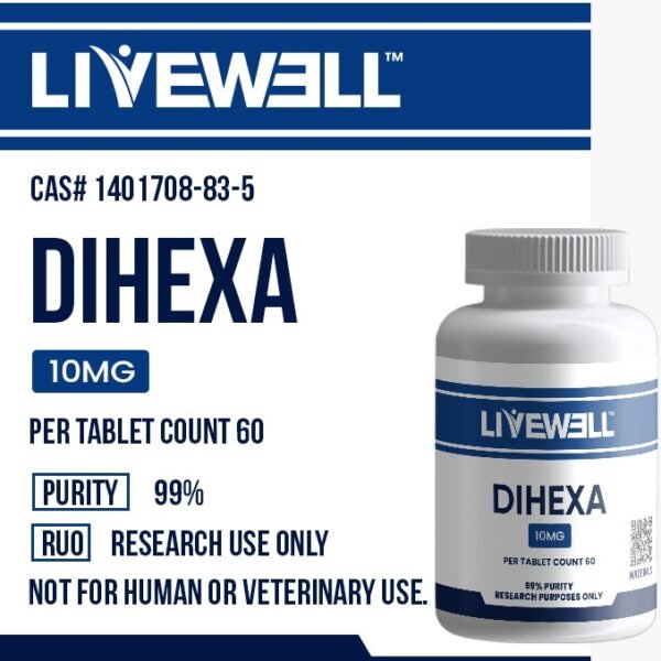 Dihexa — 10mg Tablets (60ct)