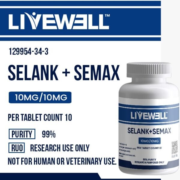 Selank + Semax Combo 10mg + 10mg