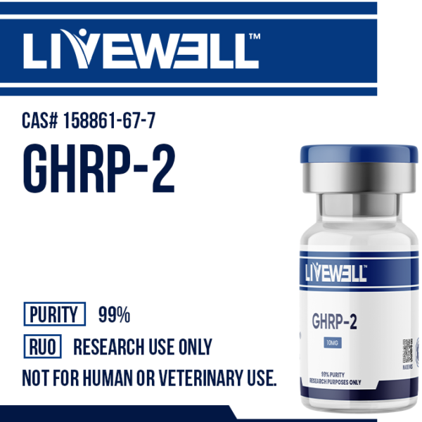 GHRP-6 Peptide: The Founding GH Secretagogue Hexapeptide | Research Grade
